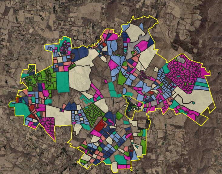 Dashboard Map of Western Loudoun Development