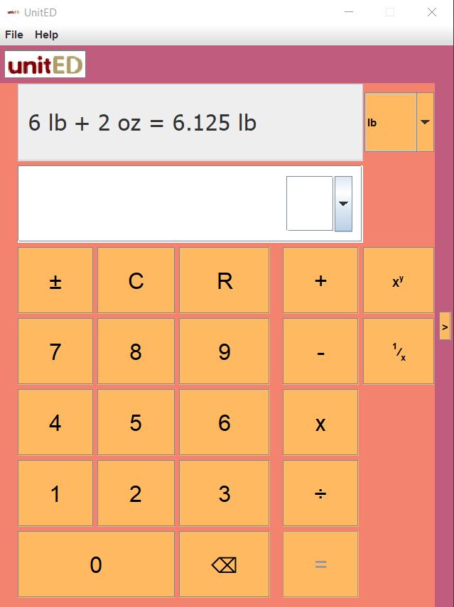 UnitED Calculator